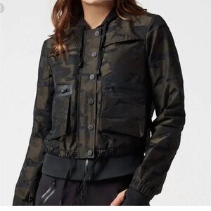 Blanc Nior SKYFALL‎ AVIATOR JACKET Sz Small women’s